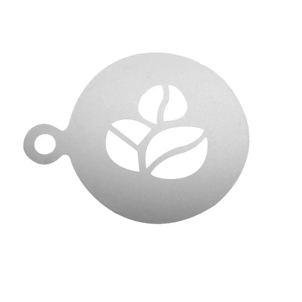 Coffee Latte Cappuccino Barista Stencils | Stainless Steel | Templates for DIY Coffee Art & Design