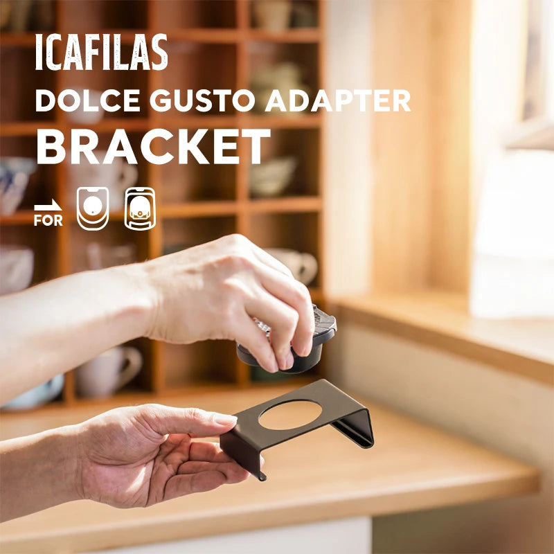 Aluminum Dosing Holder Basket for Dolce Gusto Reusable Coffee Powder Adapter EDG Lumio DG325 Capsule