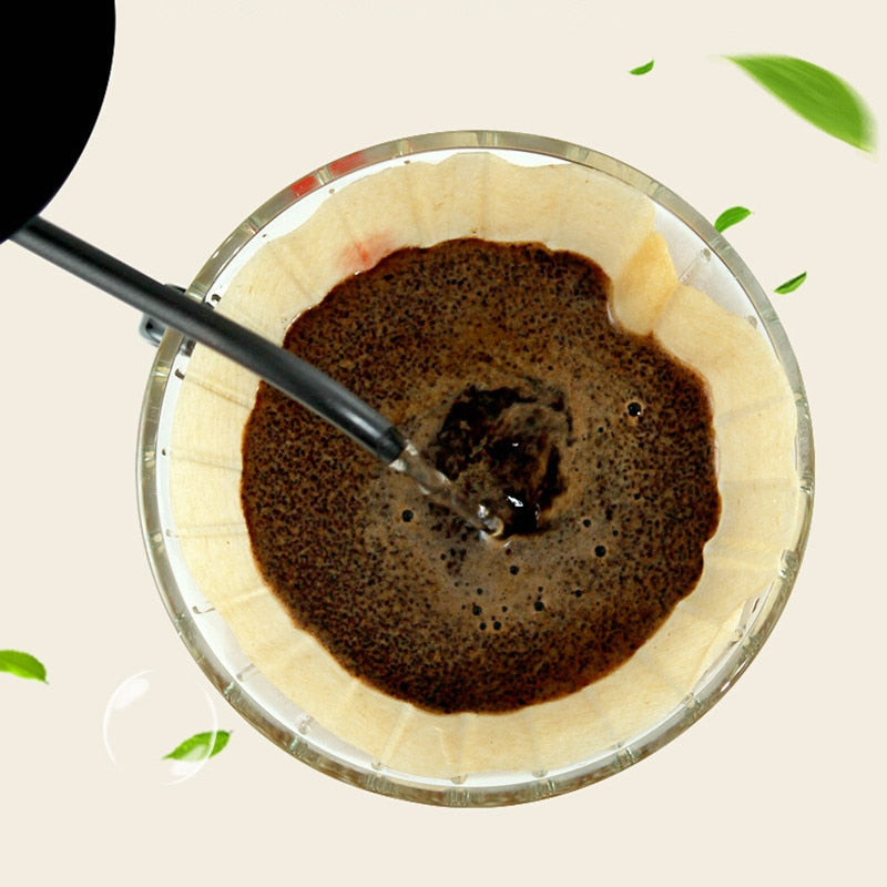 200PCS V Shape Coffee Filter Paper 1-2/2-4Cup For V60 Dripper Coffee Filters Cups Espresso Coffee