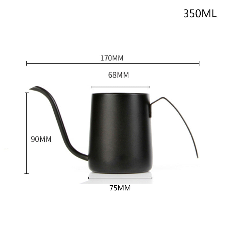 250/350ml Coffee gooseneck kettle Stainless Steel Kettle Long Spout Pour Over Tea pot Coffee Pot