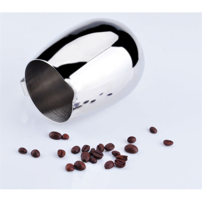 300ml 350ml 600ml Stainless Steel Coffee Pitcher Barista gear 3 types choice Kitchen Coffee Milk