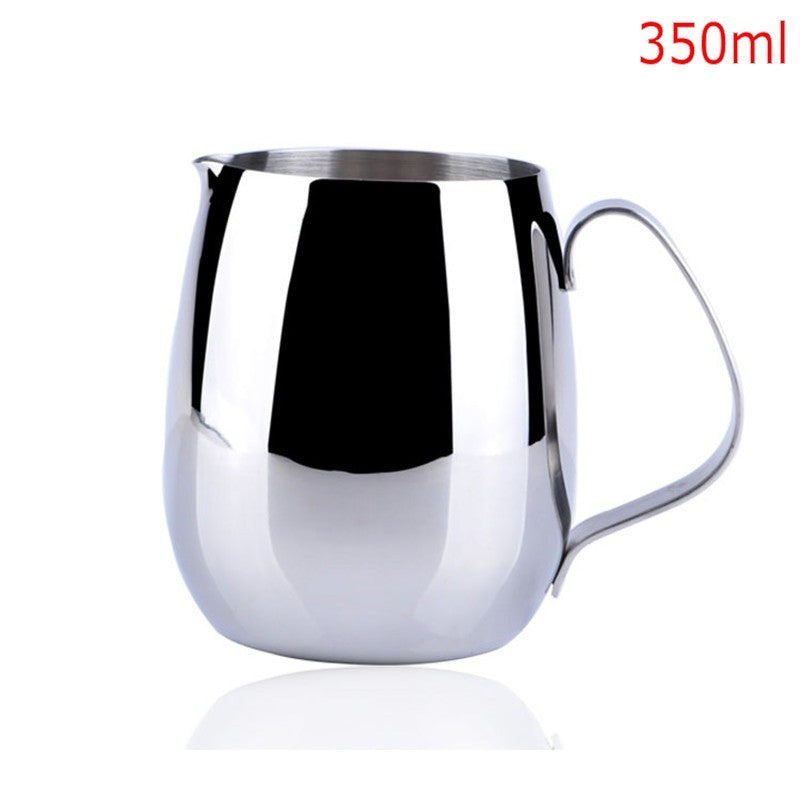 300ml 350ml 600ml Stainless Steel Coffee Pitcher Barista gear 3 types choice Kitchen Coffee Milk
