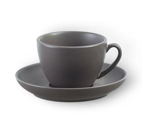 300ml colorful fashion quality ceramic Coffee Cup and Saucer matte finish cappuccino cups latte cups