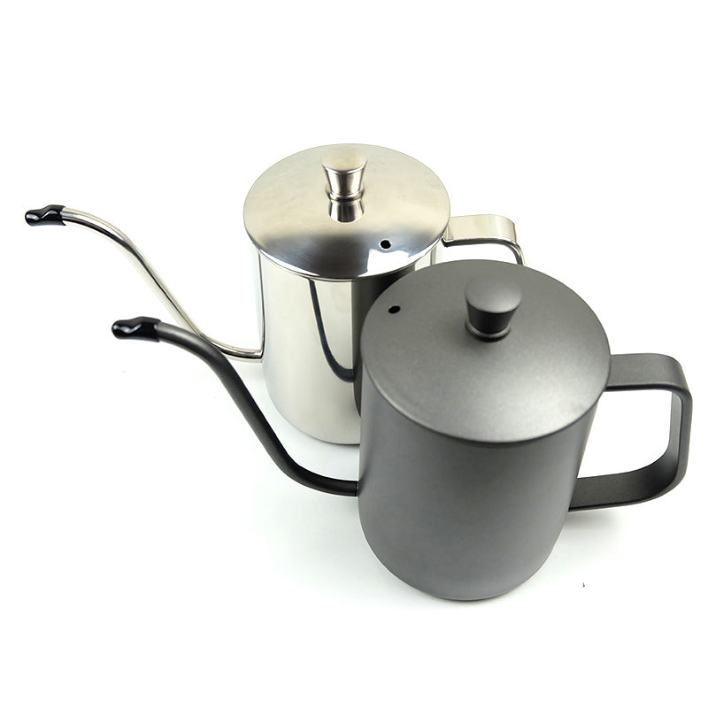 350ml/600ml Coffee Tea Pot 304 Stainless Steel Long Narrow Gooseneck Spout Kettle Hand Drip Kettle