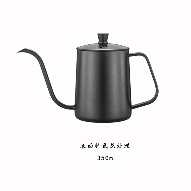 350ml 600ml Coffee Tea Pot Goose Neck Tea Pot Hand Coffee Maker Drip Kettle Non-stick Coating