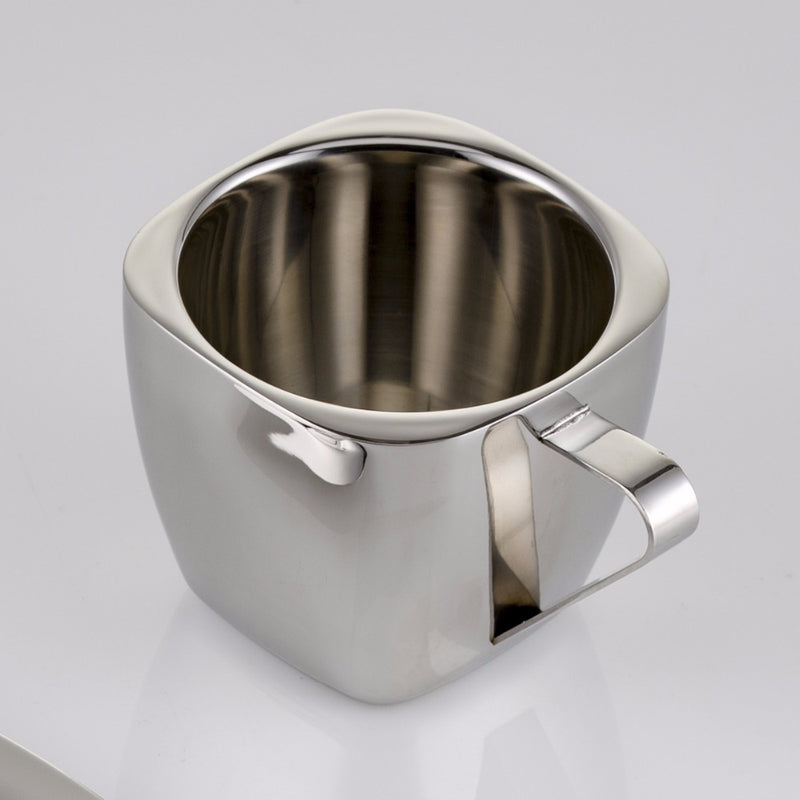 3oz 5oz 8oz 240ml Stainless steel coffee cup Double anti-hot insulation Lugs Coffee Vacuum square