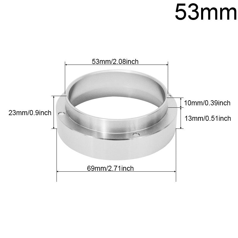 51/53/58mm 1/2/4 Cup and Blind Bowl Filter Replacement Filters Basket Dosing Ring