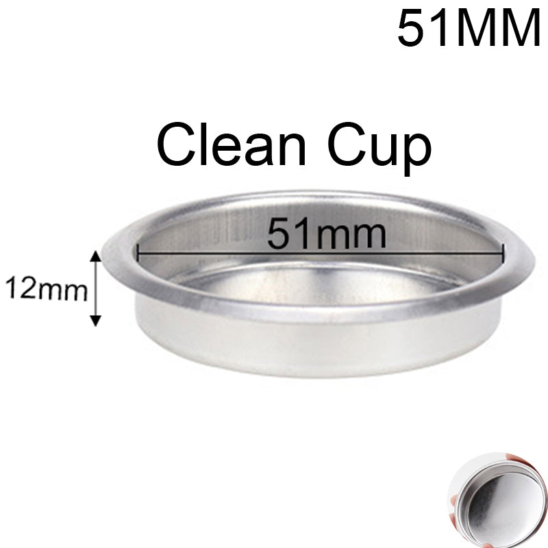 51/53/58mm 1/2/4 Cup and Blind Bowl Filter Replacement Filters Basket Dosing Ring