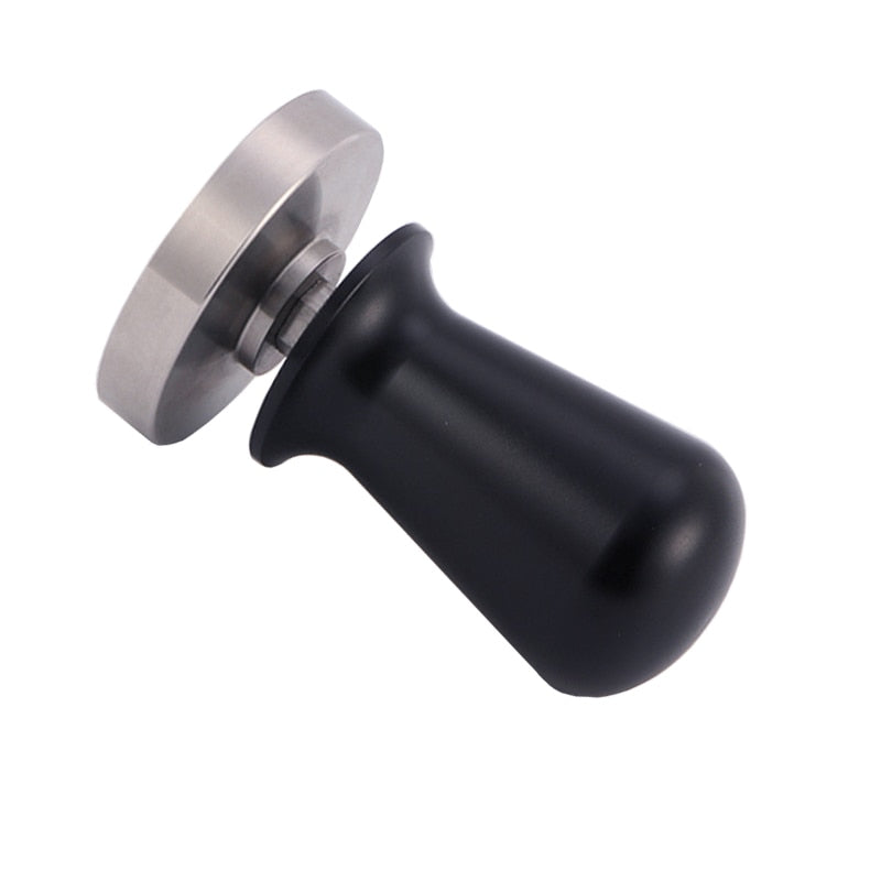 51/58mm Calibrated Pressure Coffee Tamper Espresso Elastic Compactor 304 Stainless Steel Coffee