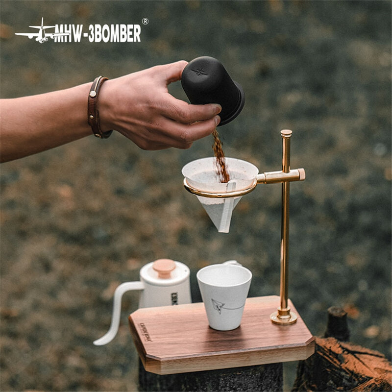 58mm Stainless Steel Dosing Cup Coffee Sniffing Mug Powder Feeder Fit Espresso Machine Portafilter