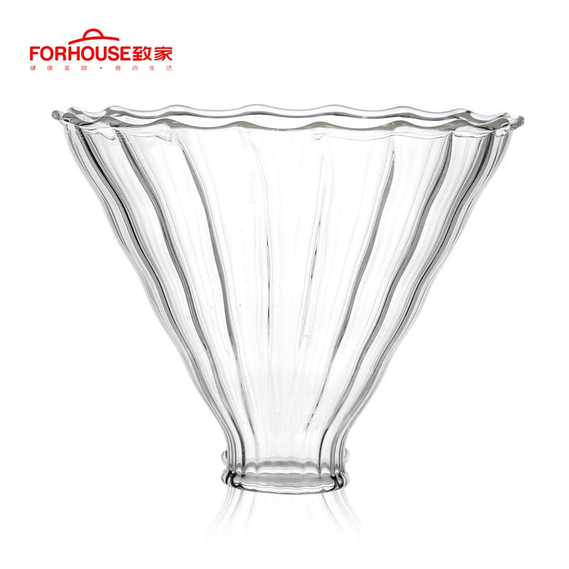600ml/800ml Heat Resistant Glass Coffee Pot Coffee Brewer Cups Counted Coffee Maker Barista