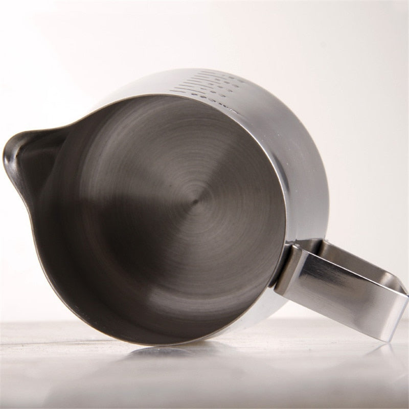 600ml Stainless Steel Espresso Coffee Pitcher Barista Kitchen Home Craft Scale Coffee Latte Milk