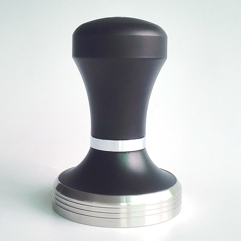 Adjustable Australian Style Espresso Coffee Tamper Black Coffee Tamper Machine Press Flat Base
