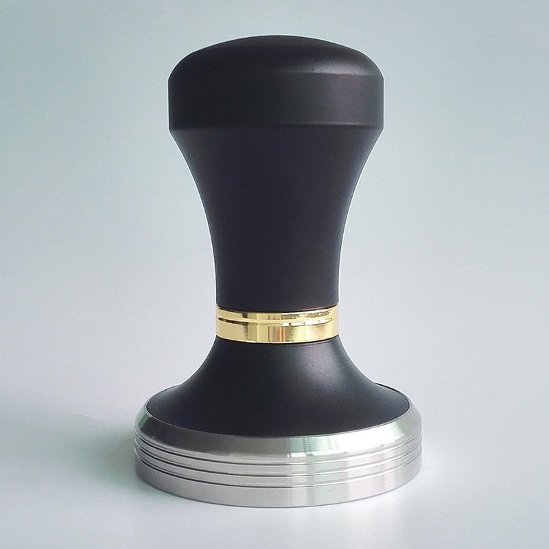 Adjustable Australian Style Espresso Coffee Tamper Black Coffee Tamper Machine Press Flat Base