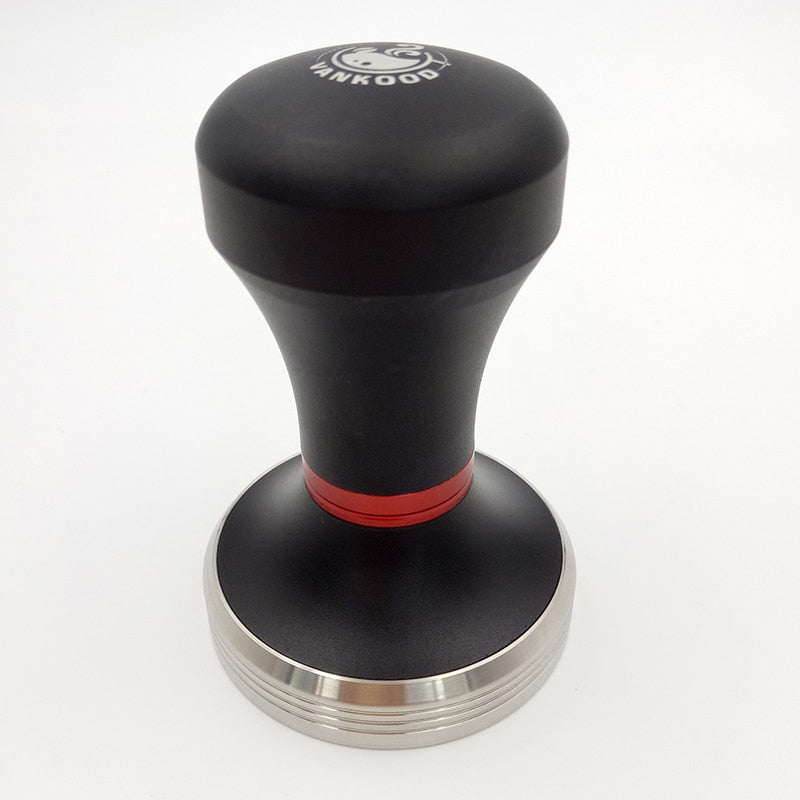 Adjustable Australian Style Espresso Coffee Tamper Black Coffee Tamper Machine Press Flat Base