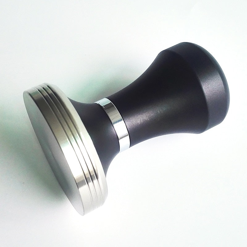 Adjustable Australian Style Espresso Coffee Tamper Black Coffee Tamper Machine Press Flat Base