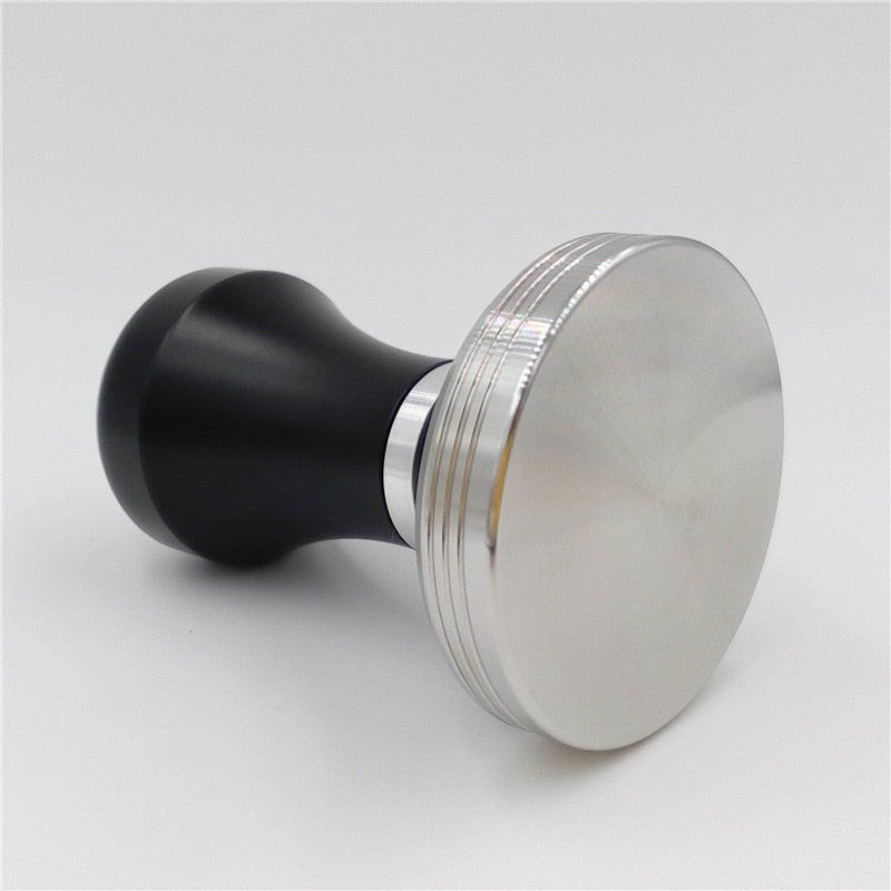 Adjustable Australian Style Espresso Coffee Tamper Black Coffee Tamper Machine Press Flat Base