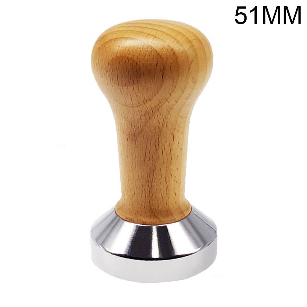 Aluminium Alloy 51mm Tamper Handmade Coffee Pressed Powder Hammer Espresso Maker Cafe Barista Tools