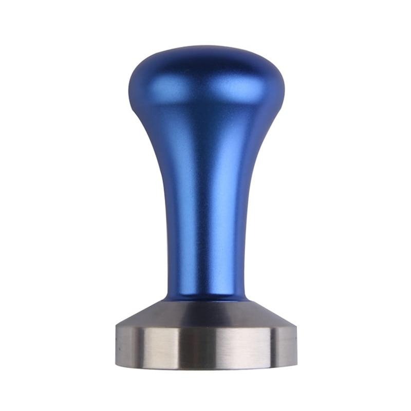 Asipartan 1pc 49/51/53/57.5/58mm Stainless Steel Coffee Tamper Barista Espresso Maker Pressure