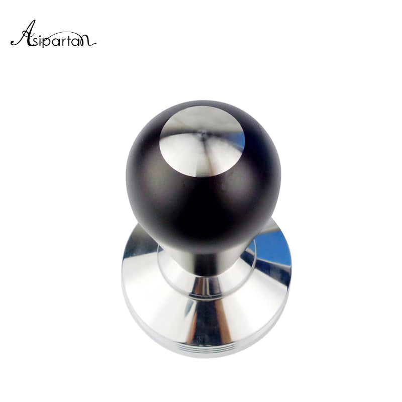 Asipartan 58mm Devil Coffee Tamper Stainless Steel Space Aluminum Coffee Grinder Barista Espresso