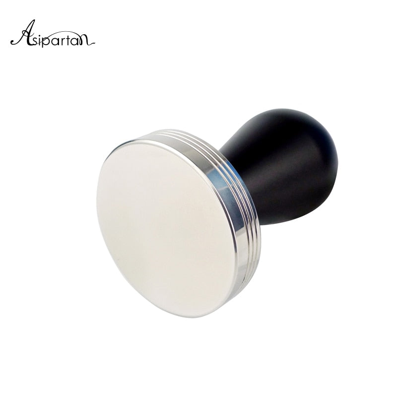 Asipartan 58mm Devil Coffee Tamper Stainless Steel Space Aluminum Coffee Grinder Barista Espresso