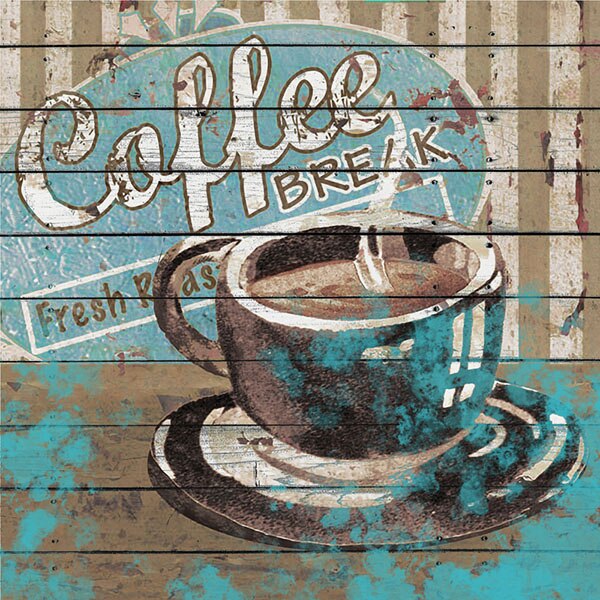 Canvas Painting Wall Art Modern Mons Cake Baked Coffee Picture Printed On Canvas Poster for Restaurant