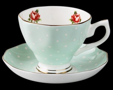 China Tangshan Guci coffee cup set ceramic dish British afternoon tea creative variety of high-grade
