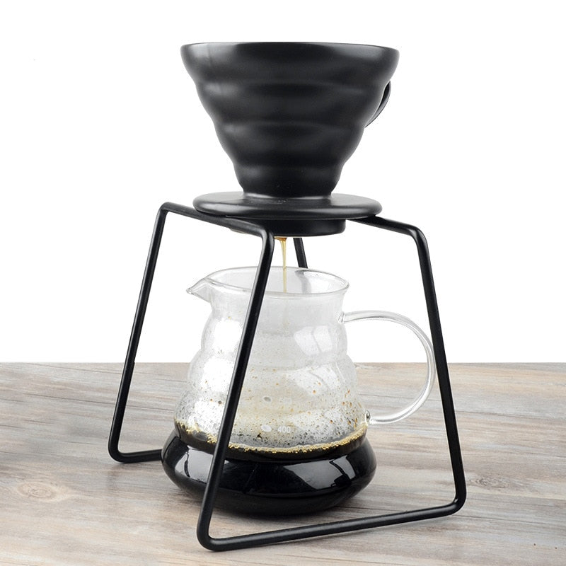 Coffee Dripper Geometric Reusable Pour Over Coffee Filter Stand,Permanent Coffee Dripper