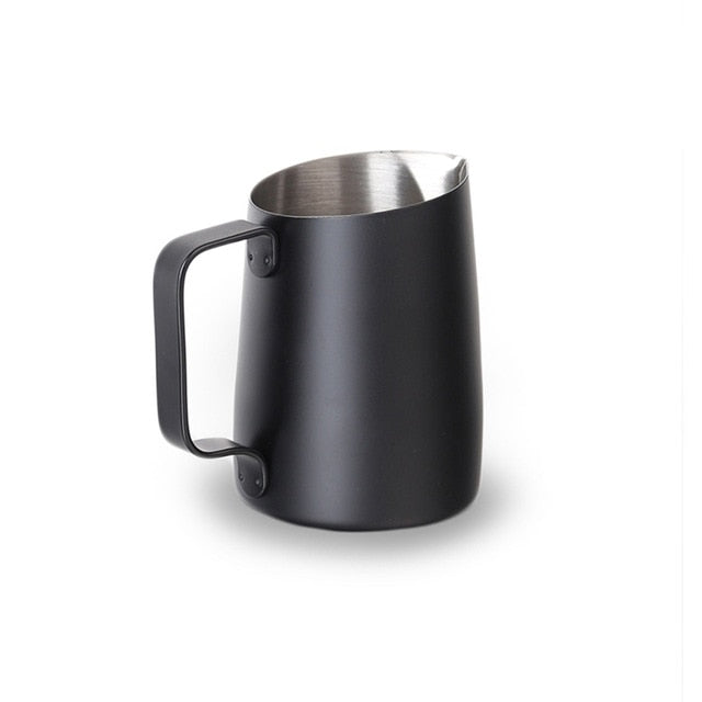 Coffee Pitcher 450ML Stainless Steel Milk Frothing Jug Mugs Espresso Coffee Pitcher Barista Craft