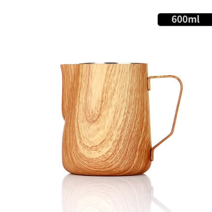 Coffee Pitcher Stainless Steel Coffee Milk Frothing Pitcher 350ml 600ml Barista Craft Coffee Latte