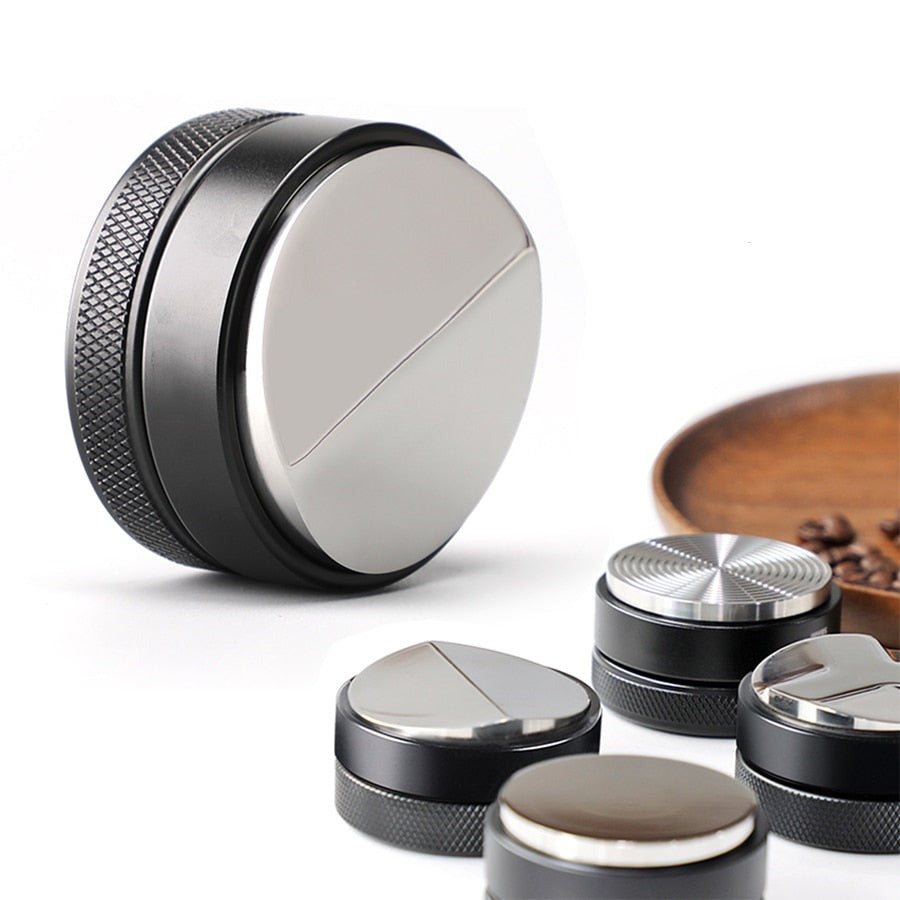Coffee Tamper 51/53/58/58.35MM 304 Stainless Steel Coffee Distributor Coffee Powder Hammer Convex