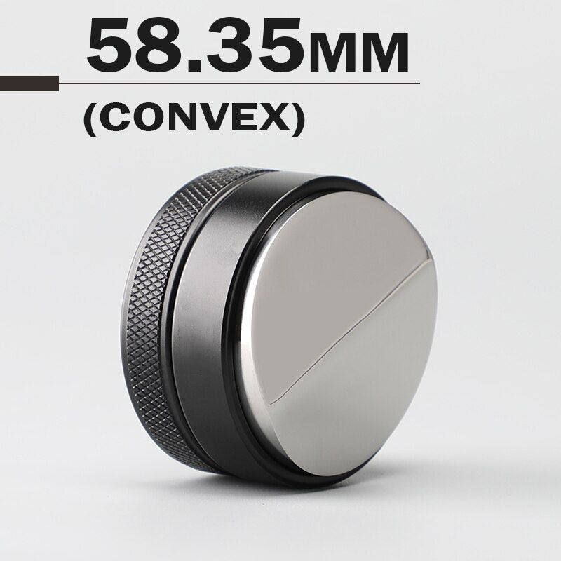 Coffee Tamper 51/53/58/58.35MM 304 Stainless Steel Coffee Distributor Coffee Powder Hammer Convex