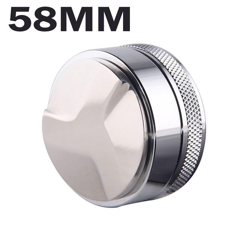 Coffee Tamper 51/53/58/58.35MM 304 Stainless Steel Coffee Distributor Coffee Powder Hammer Convex