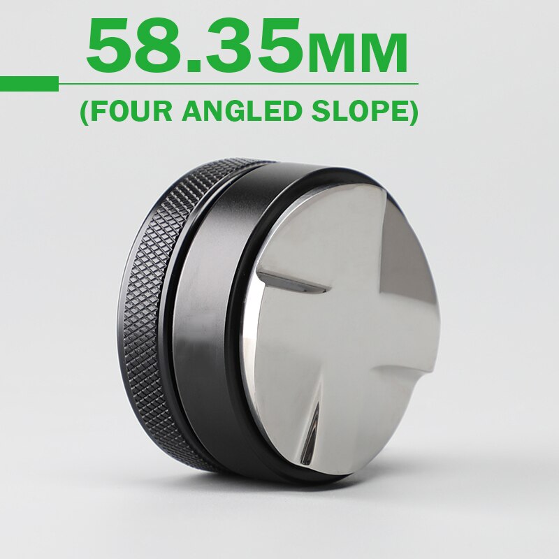 Coffee Tamper 51/53/58/58.35MM 304 Stainless Steel Coffee Distributor Coffee Powder Hammer Convex
