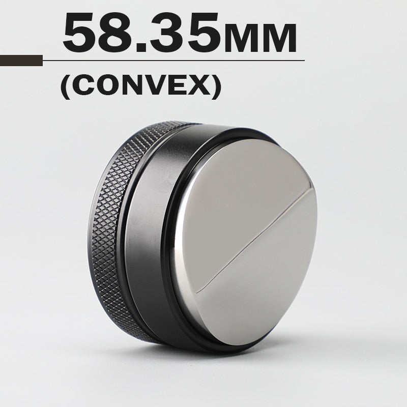 Coffee Tamper 51/53/58/58.35MM 304 Stainless Steel Coffee Distributor Coffee Powder Hammer Convex