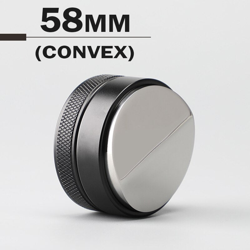 Coffee Tamper 51/53/58/58.35MM 304 Stainless Steel Coffee Distributor Coffee Powder Hammer Convex