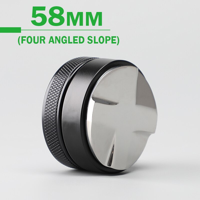 Coffee Tamper 51/53/58/58.35MM 304 Stainless Steel Coffee Distributor Coffee Powder Hammer Convex