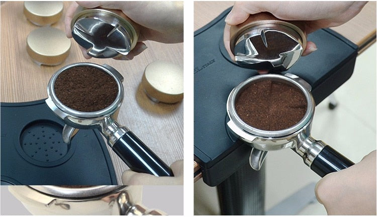 Coffee Tamper 58mm, Coffee Distributor/Leveler tool