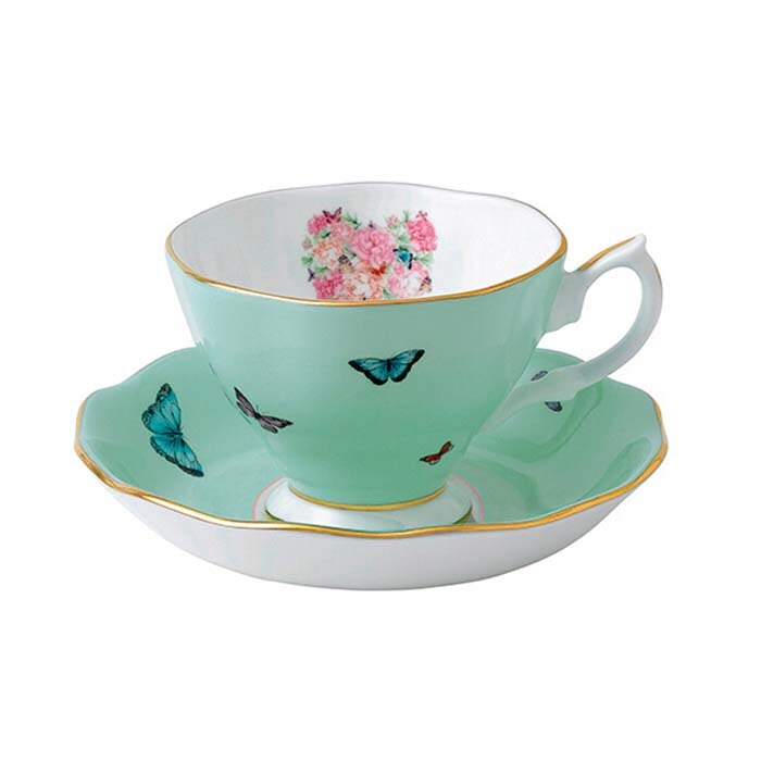 Continental bone china coffee cup Saucer Tea Set English afternoon tea ceramic tea set piece suit