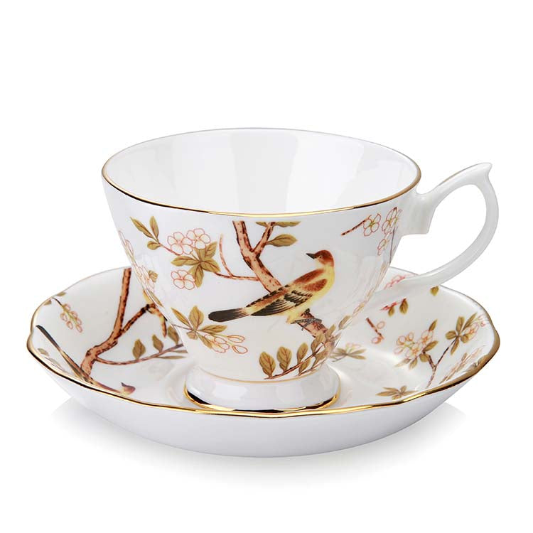 Continental bone china coffee cup Saucer Tea Set English afternoon tea ceramic tea set piece suit