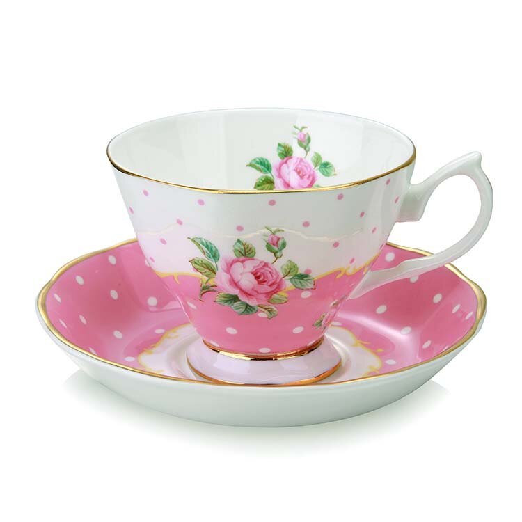 Continental bone china coffee cup Saucer Tea Set English afternoon tea ceramic tea set piece suit