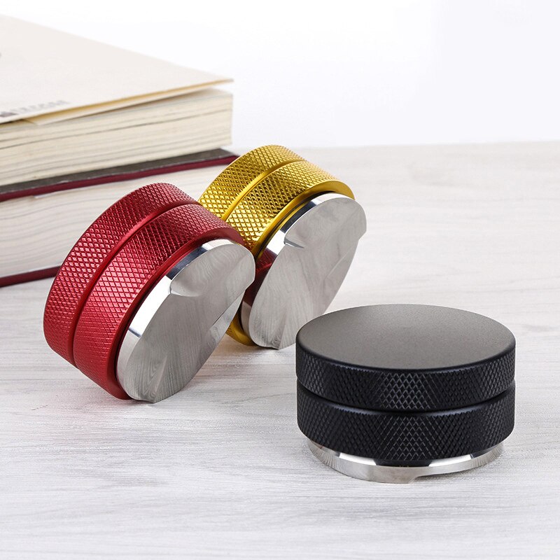 Convex Coffee Tamper Coffee Tamper,Stainless Steel Base Coffee Bean Press Upgrade Coffee Tamper