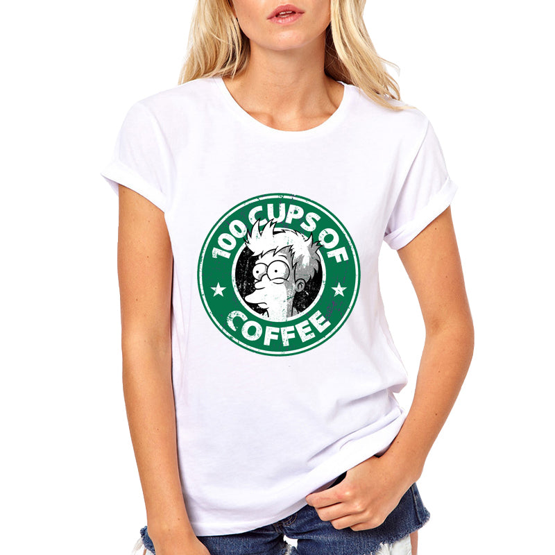 Cool star war coffee t-shirt women summer t shirt women harajuku tee shirt hipster tops