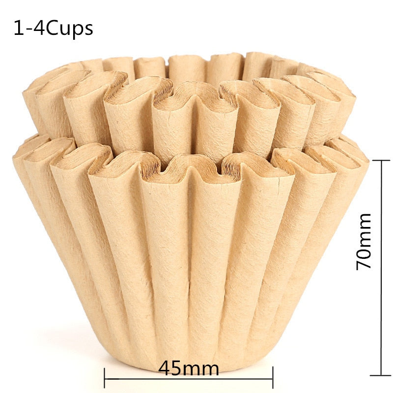 DROHOEY Coffee Dripper Foldable Clever Coffee Filter V60 Style Coffee Drip Filter Cup Portable