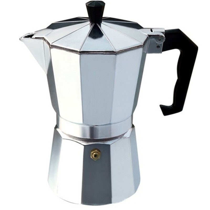 Duolvqi Aluminum Coffee Maker Durable Moka Cafeteira Expresso Percolator Pot Practical Moka Coffee