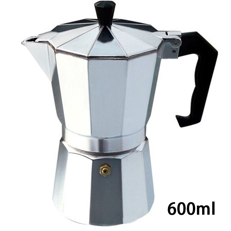 Duolvqi Aluminum Coffee Maker Durable Moka Cafeteira Expresso Percolator Pot Practical Moka Coffee