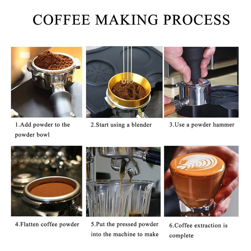 Espresso Coffee Stirrer Distribution Tool Needle Professional Stirring Distribution Coffee Powder