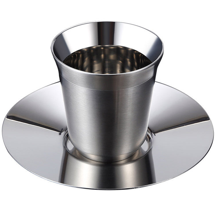Espresso Mugs 80ml 160ml Set of 2 Stainless Steel Espresso Cups Set Insulated Tea Coffee Mugs Double