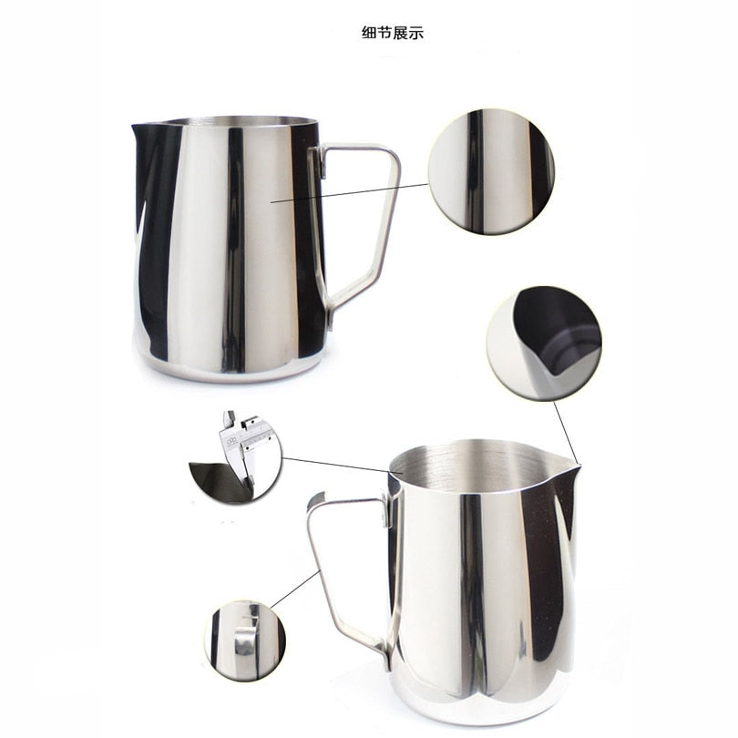 Fantastic Kitchen Stainless Steel Milk frothing jug Espresso Coffee Pitcher Barista Craft Coffee
