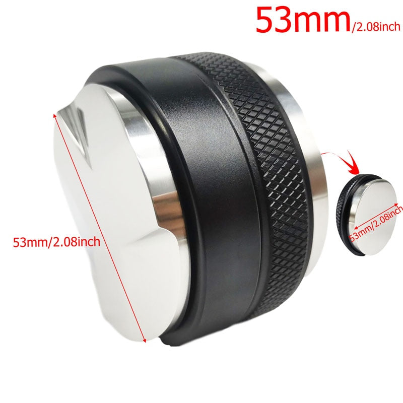 Food Grade 51/53/58mm Coffee Tamper Wooden Handle Barista Espresso maker Grinder Handmade High